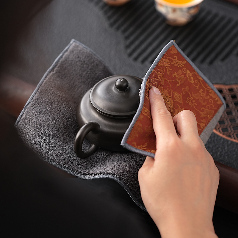 Čajna krpa – mješavina materijala, upijajuća, debela, japanski zen stil