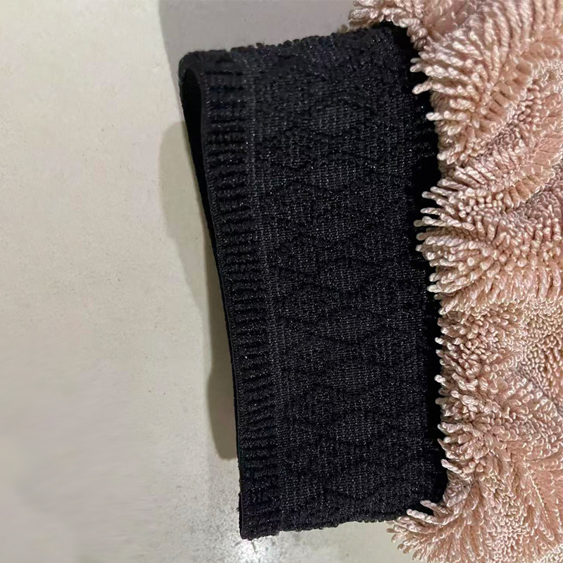 Mănuși de curățare auto cu țesătură absorbentă îngroșată și motif torsionat – absorbție puternică a apei, 60 g, margine cusută, personalizare și imprimare logo disponibile