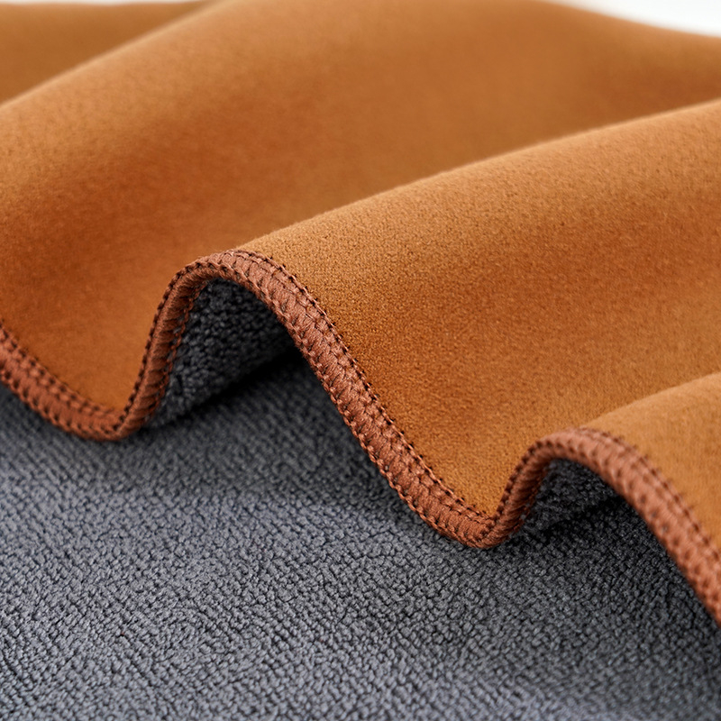 Autómosó törölköző, vastag, kétoldalas, korall fleece anyagból, 90 g, többfunkciós tisztításra