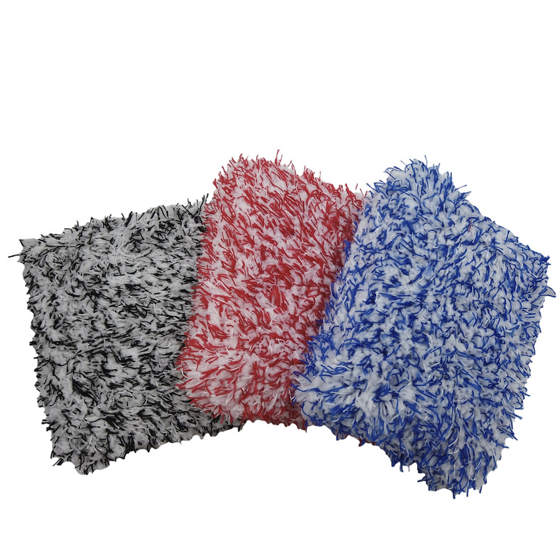 Cady burete pluș pentru spălarea mașinii, microfibră și poliuretan, burete pătrat absorbant, personalizabil