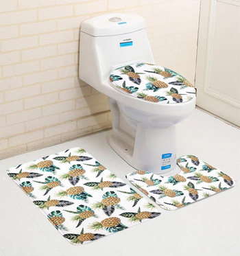 Ryson Carpet входен подов килим, полиестер, правоъгълна форма, дизайн гора, машинно тъкане