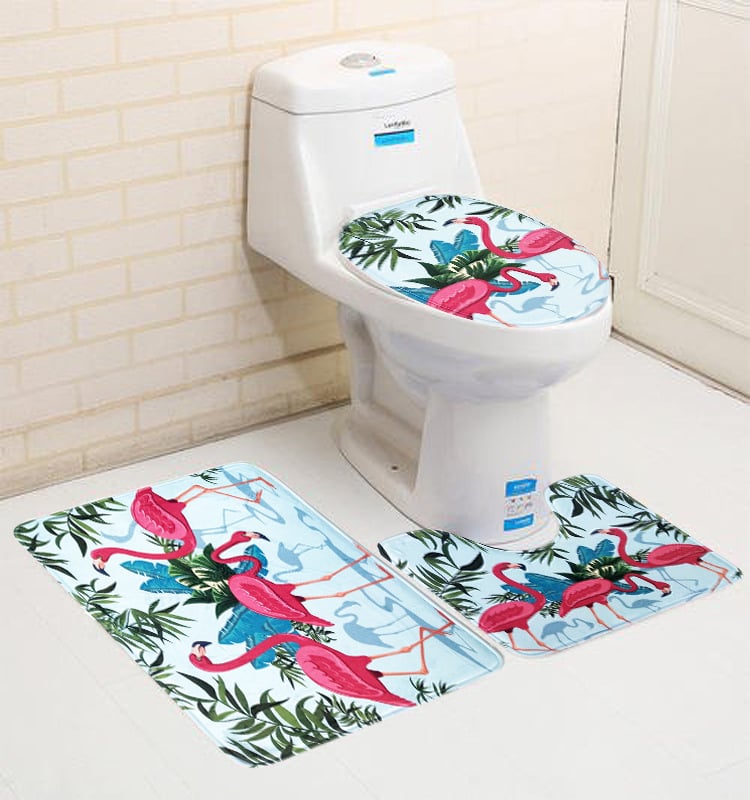 Ryson Carpet входен подов килим, полиестер, правоъгълна форма, дизайн гора, машинно тъкане