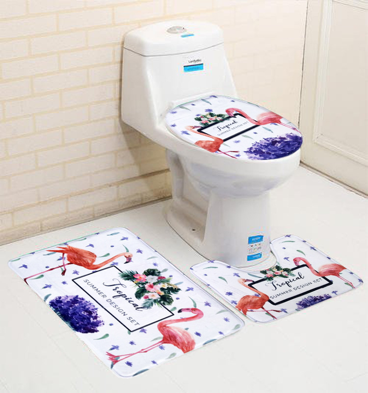 Ryson Carpet входен подов килим, полиестер, правоъгълна форма, дизайн гора, машинно тъкане