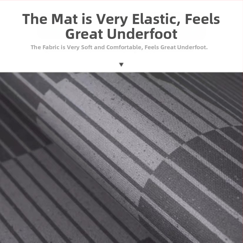 Кухненска подложка от диатомова земя — водопоглъщане на вода и масло; противохлъзгаща; модел на ивици; квадратна форма; персонализирано печатане