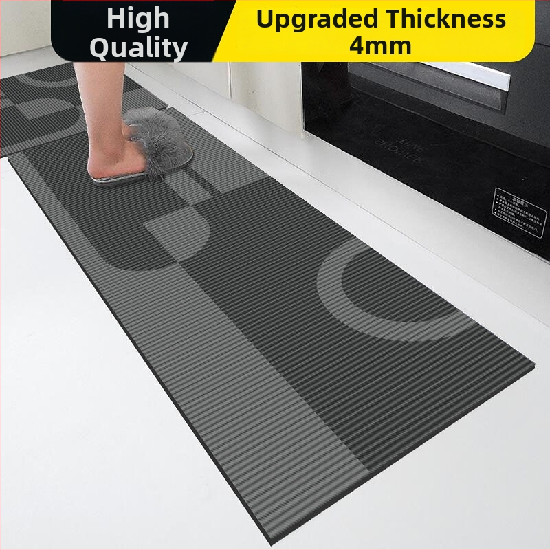 Кухненска подложка от диатомова земя — водопоглъщане на вода и масло; противохлъзгаща; модел на ивици; квадратна форма; персонализирано печатане