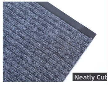 PVC подложка за входна врата, голяма площ, квадратна форма, еднотонен модел, стил модерен минимализъм, миеща се