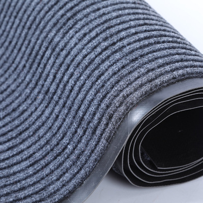 PVC подложка за входна врата, голяма площ, квадратна форма, еднотонен модел, стил модерен минимализъм, миеща се