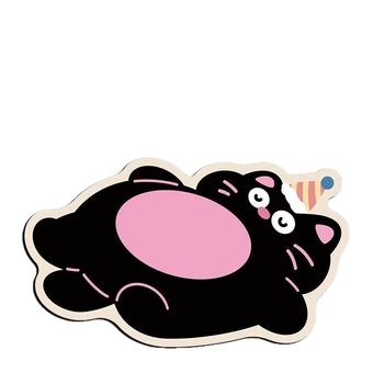 Подложка за баня от диатомова глина със сладко мечешко мотив, инопланетна форма, карикатурен модел, печат, пране