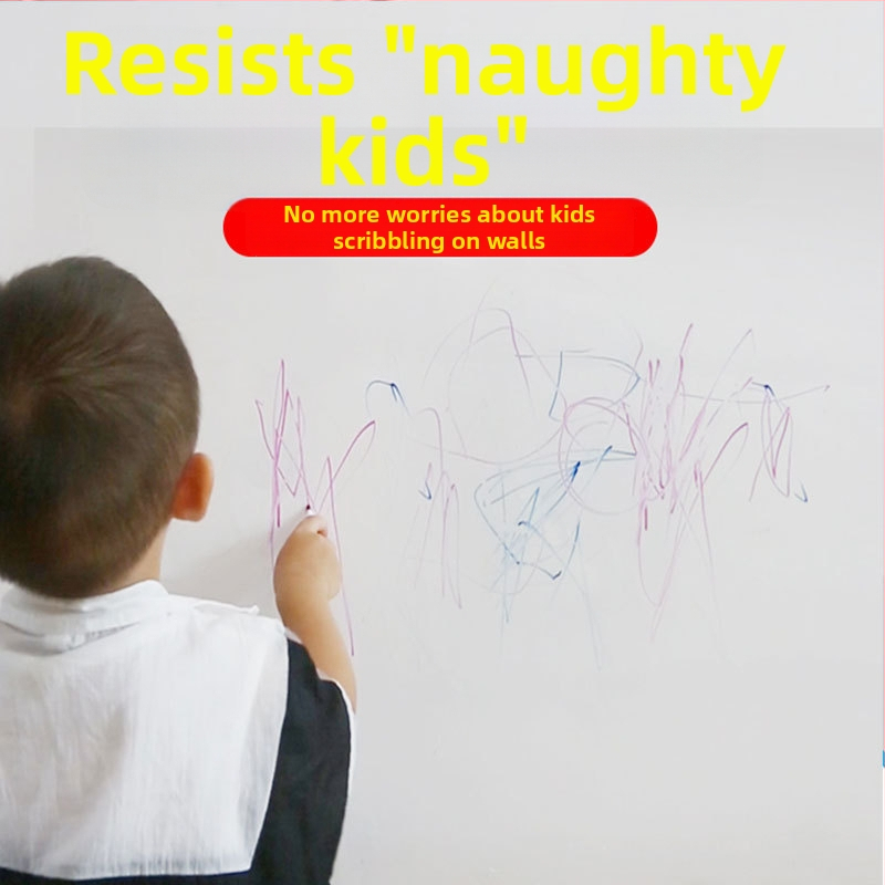 PP стенен стикер с графити – антизамърсяващ, водоустойчив, модерен плосък дизайн за кухня, баня и вход