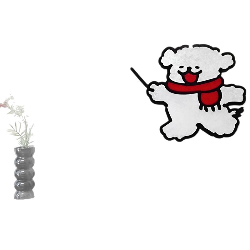 Vestuvų kambario dekoras – sienų lipdukas; Medžiaga: nepluoštinis audinys; Prekės numeris DSB010; Prekės kodas jc-sd006; Kategorija: Laimingas personažas