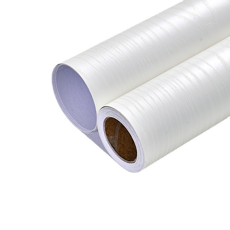 PVC водоустойчива стенна стикер за всекидневна — самозалепващо фолио за шкафове и мебели, модерен минимализъм, 3D дървесен текстурен вид