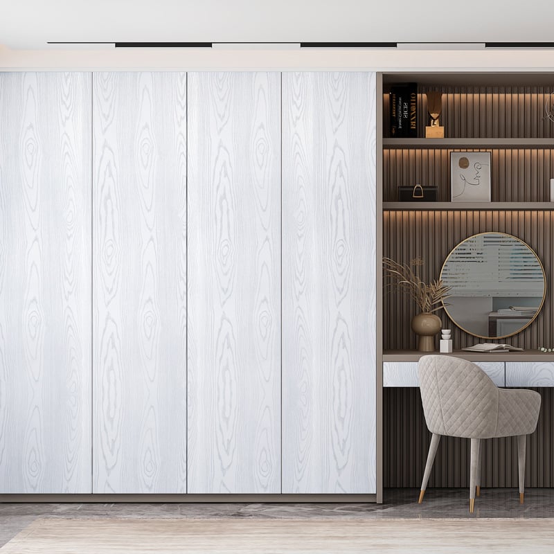 PVC филм за обновяване на шкафове – самозалепващ водоустойчив стенен филм за дневна, 1 лист (Материал: PVC; Функции: водоустойчив, влагозащитен, против замърсяване; Тип: водоустойчив стенен стикер; Стил: модерен)