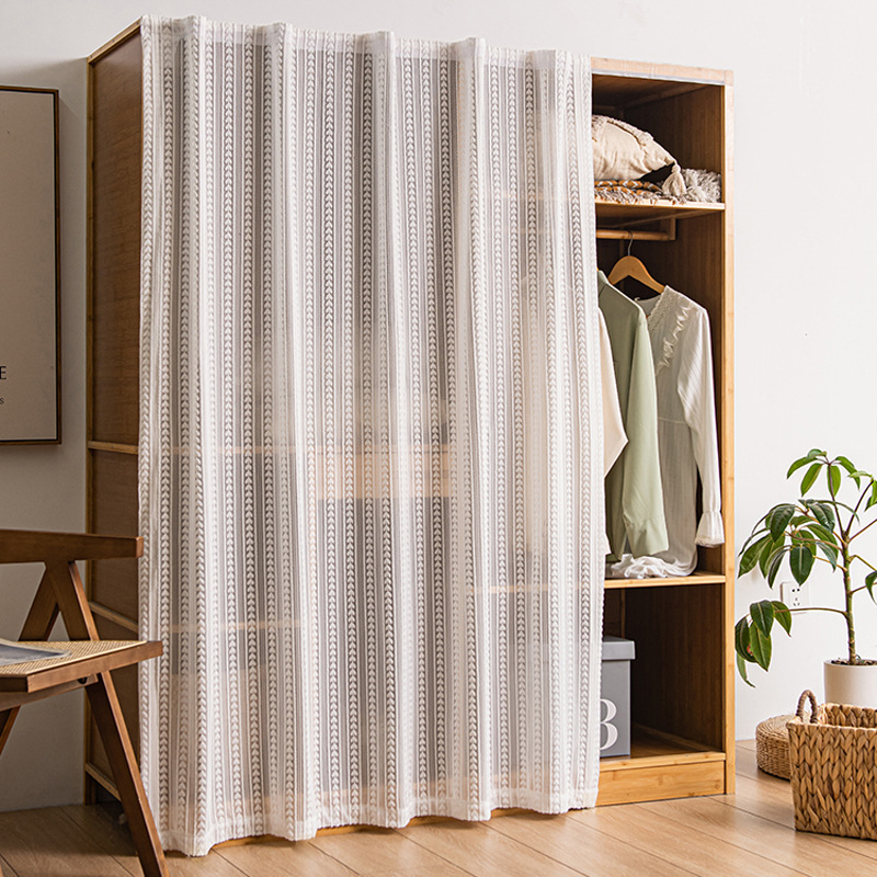 Κουρτίνα πόρτας από διχτυωτή Ύφανση – ανθεκτική στη σκόνη, μοντέρνος μινιμαλιστικός σχεδιασμός