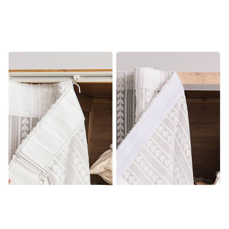 Κουρτίνα πόρτας από διχτυωτή Ύφανση – ανθεκτική στη σκόνη, μοντέρνος μινιμαλιστικός σχεδιασμός