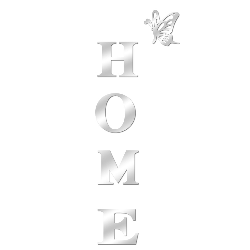 Акрилна огледална стенна декорация – геометричен модел, дневна зона, стил лайт лукс, огледална форма