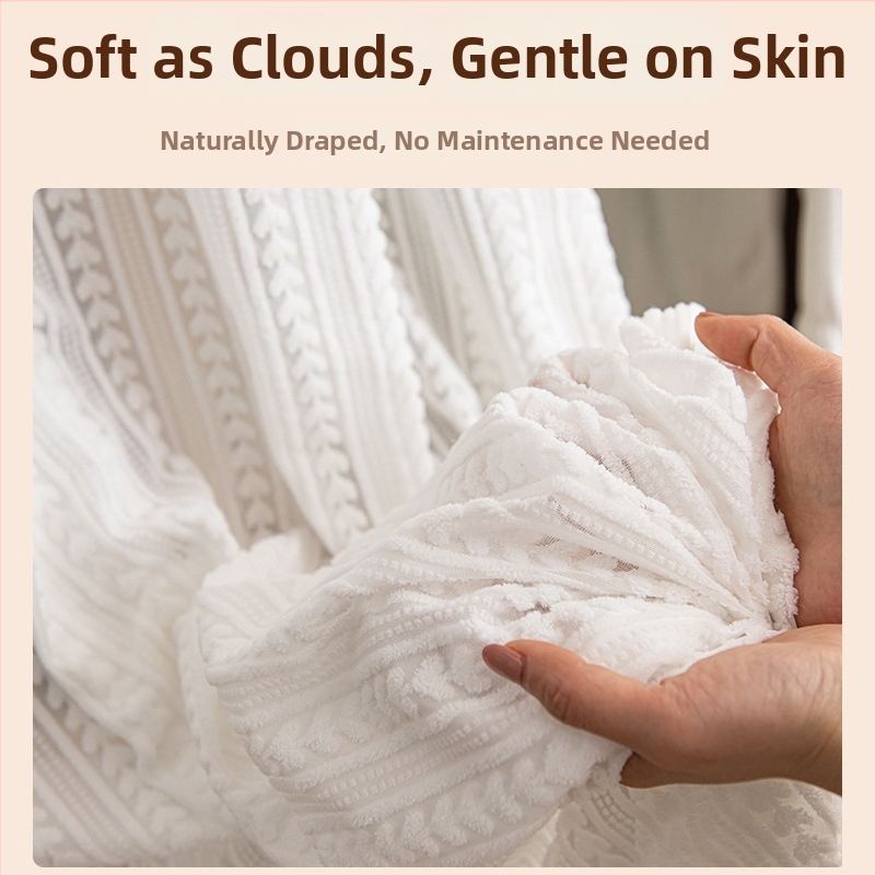 Garderoobi ukse kardin – võrgust kangast, tolmukaitse, kardina tüüp: võrk, stiil: moodne minimalistlik