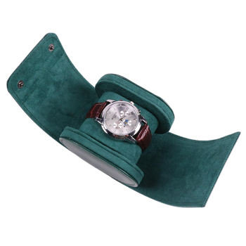 Кутия за един мъжки часовник, PU кожа, преносима, със възглавничка