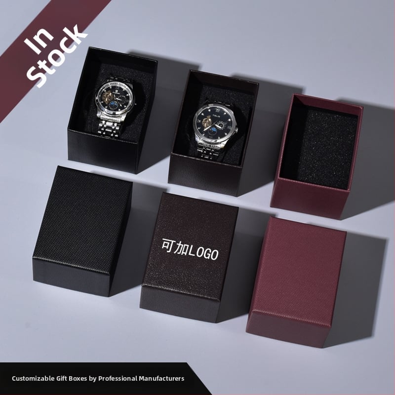 Кутия за опаковка на часовник TD01 — материал: хартия/картон; предназначение: универсално опаковане; ниво на опаковка: продажбено/терминално