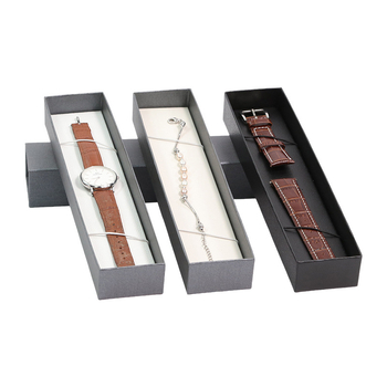 Apple Watch каишка кутия – модел XJ0003, материали: картон и PU, опаковка: изтегляща кутия, горещ печат, подаръчна и бижутерна опаковка