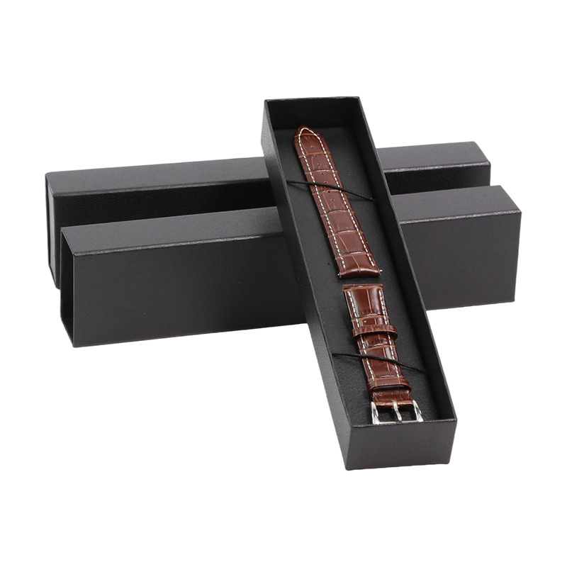 Apple Watch каишка кутия – модел XJ0003, материали: картон и PU, опаковка: изтегляща кутия, горещ печат, подаръчна и бижутерна опаковка