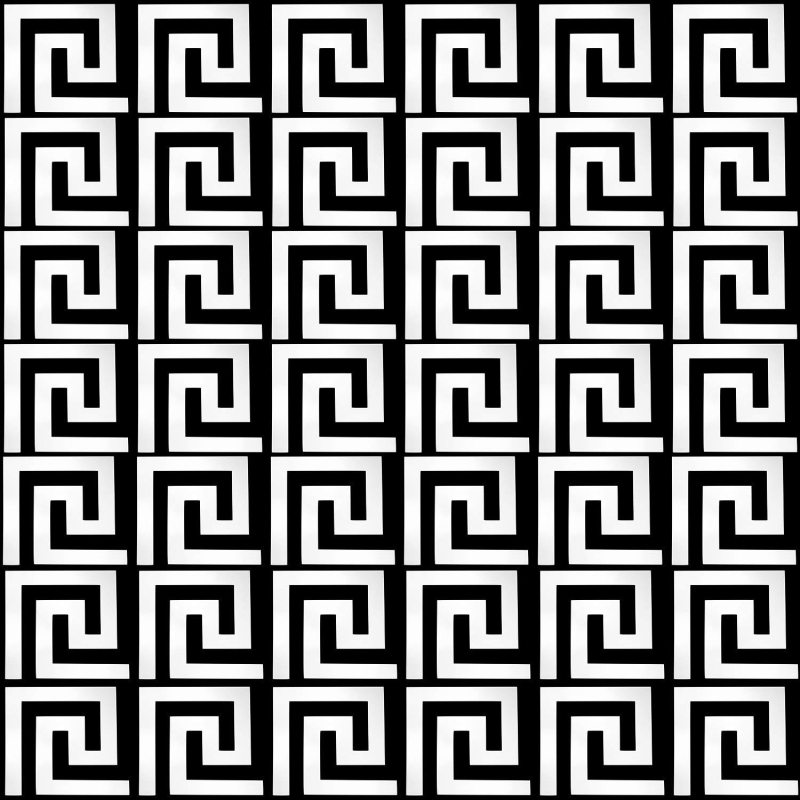 Акрилна огледална стенна стикер лента, самозалепваща декоративна рамка с геометричен модел, 1 бр., за кабинет, кухня, баня, антре