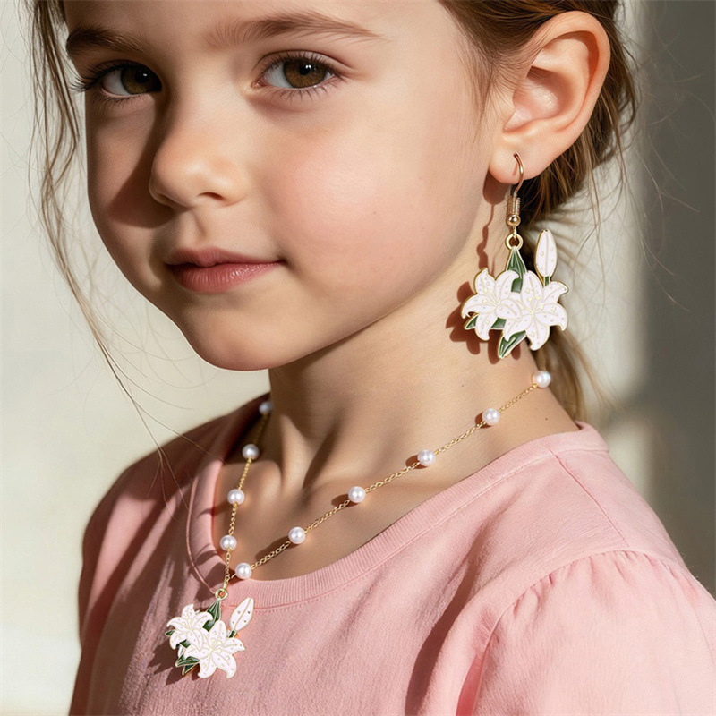 Ogrlica od legure s oblikom bow-tie, box lanac, serija Princess