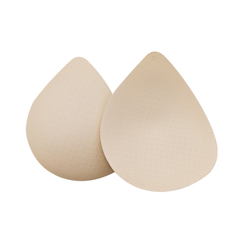 Meng yiqi 1 cm тънки подплънки за сутиен, капковидна форма, от спондж, дишащи и невидими