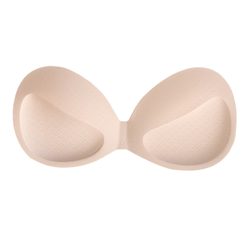 Сутиен подплънка с интегрирана удебелена вътрешна подплънка, дишаща материя и еластичен памук за усилване и оформяне на гръб