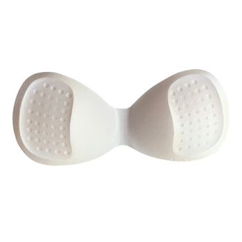 Едночастова дишаща подплънка за бюст от нейлон – гъбена вложка, тънък слой