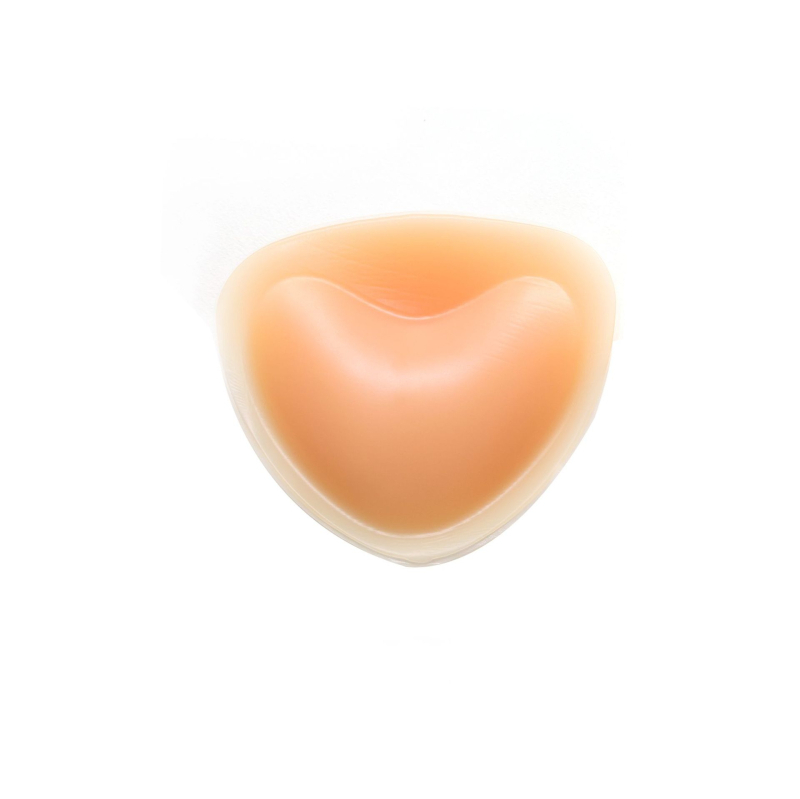 Силиконова триъгълна подплънка за бюст, удебелена, невидима и без следи, увеличава обема, сърцевидна форма, за бански костюм