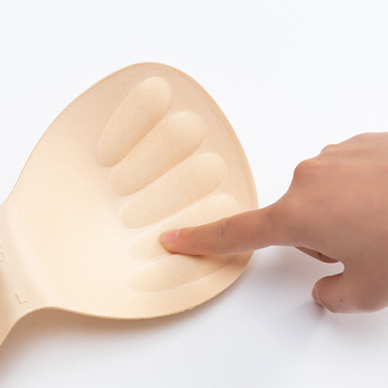 Безшевен безжичен сутиен с подплънка от пяна и вложки за чашки (Материал: памук; Дебелина: тънък; Обработка: 5 цикъла; Функция: Без следи; Време за пускане на пазара: 2021)