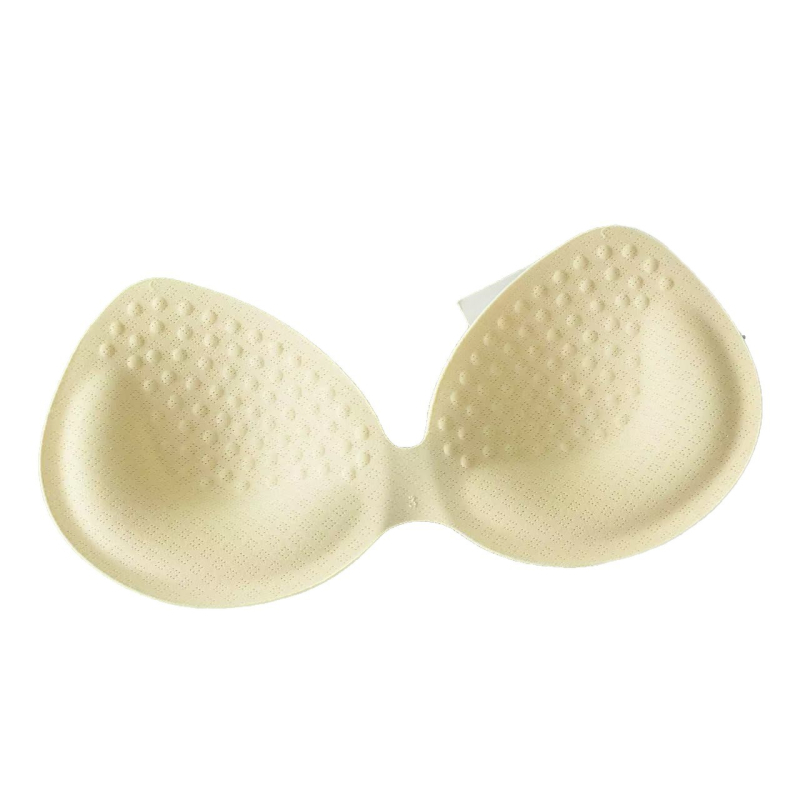 Найлонов дишащ сутиен с удебелени безшевни чашки за събиращ ефект, комфортен и не прозира през дрехите