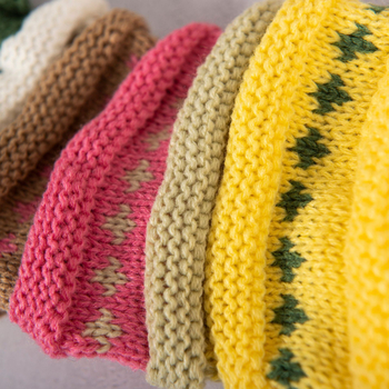 Ежедневни чорапи с дълъг маншон, райета в етнически стил, 80–90% полиестер, антихлъзгащи, попиване на пот и дезодориране, есенно-зимни