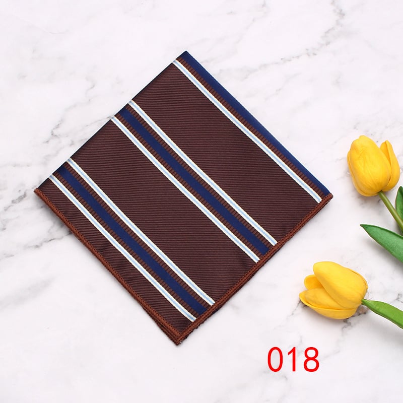 Τσέπη πετσέτα για άνδρες, μοτίβο λουλουδιού κασεου, νήμα πολυεστέρα, μοντέρνο ζακάρ