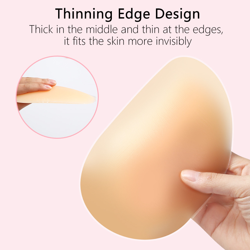 Силиконова подложка за ханша, удебелена форма, безшевна самозалепваща, за повдигане и оформяне на ханша