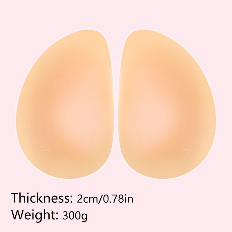 Силиконова подложка за ханша, удебелена форма, безшевна самозалепваща, за повдигане и оформяне на ханша