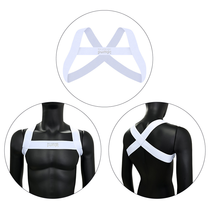 Elastīga plecu un krūšu siksna poza korekcijai - Nailons, druku dizains, Xingdelang, 2025. gada pavasaris, izcelsme Zhongshan