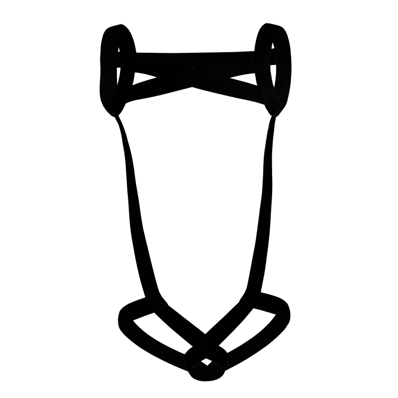 CLEVER-MENMODE Muška moderna fitness naramenica sa elastičnim prsnim pojasom