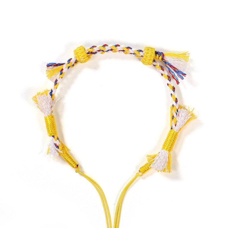 DIY плитена гривна от конци — ръчно плетена, оригинален дамски дизайн, лято 2025