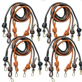 Podesivi kaiš za torbu od PU užeta za žene, čvor na jednom ramenu, pleteni kaiš za crossbody torbu