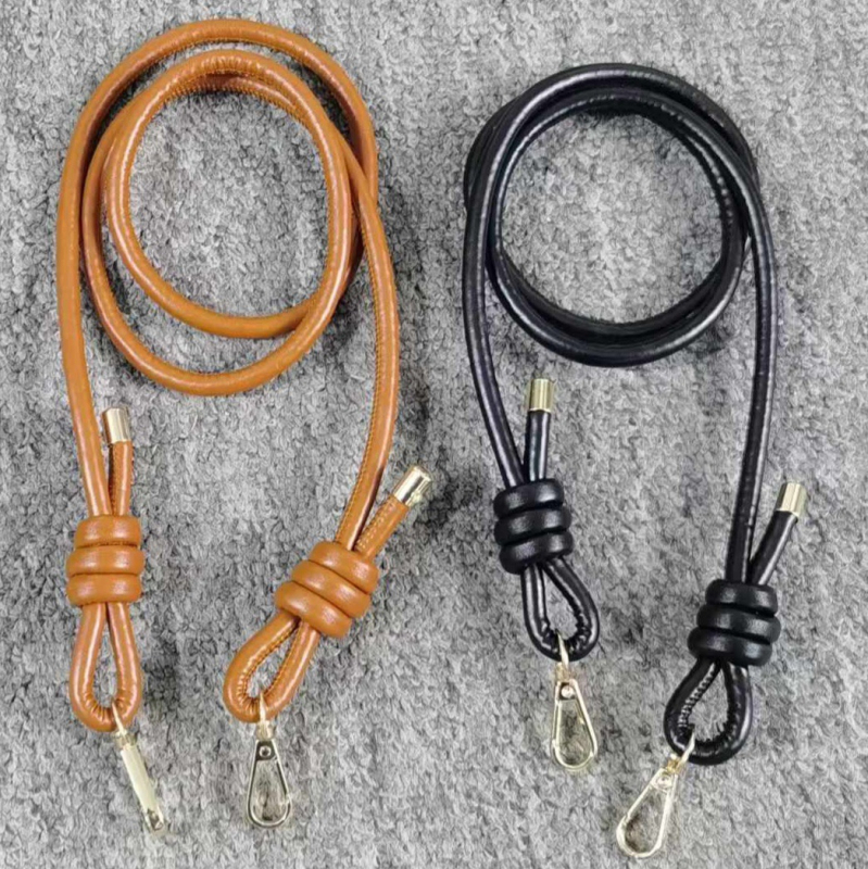 Podesivi kaiš za torbu od PU užeta za žene, čvor na jednom ramenu, pleteni kaiš za crossbody torbu