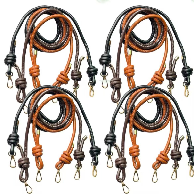 Podesivi kaiš za torbu od PU užeta za žene, čvor na jednom ramenu, pleteni kaiš za crossbody torbu