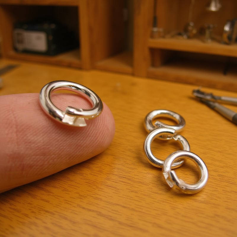 DIY nakit dodaci – Srebro 925, otvorena kružna kopča, privjesak, polirani završni sloj