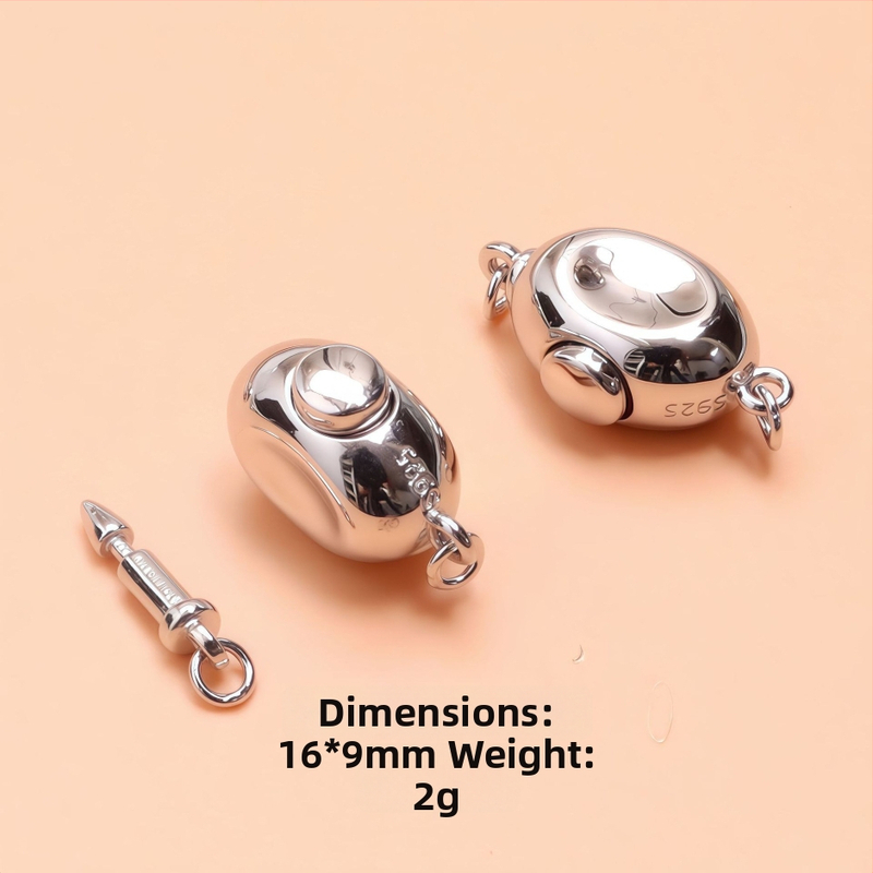 Cataramă universală pentru bijuterii – argint 925, electroplacare, catarame accesorii, catarame de conectare și catarame cu perle