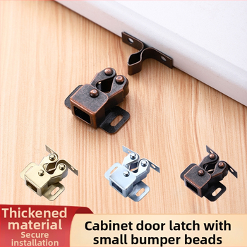 Magnētiskais skapja durvju aizslēgs, K-veids, auksti velkts tērauds, mūsdienīgs minimālisma stils, piemērots garderobei, skapim, vīna skapim un kurpju skapim