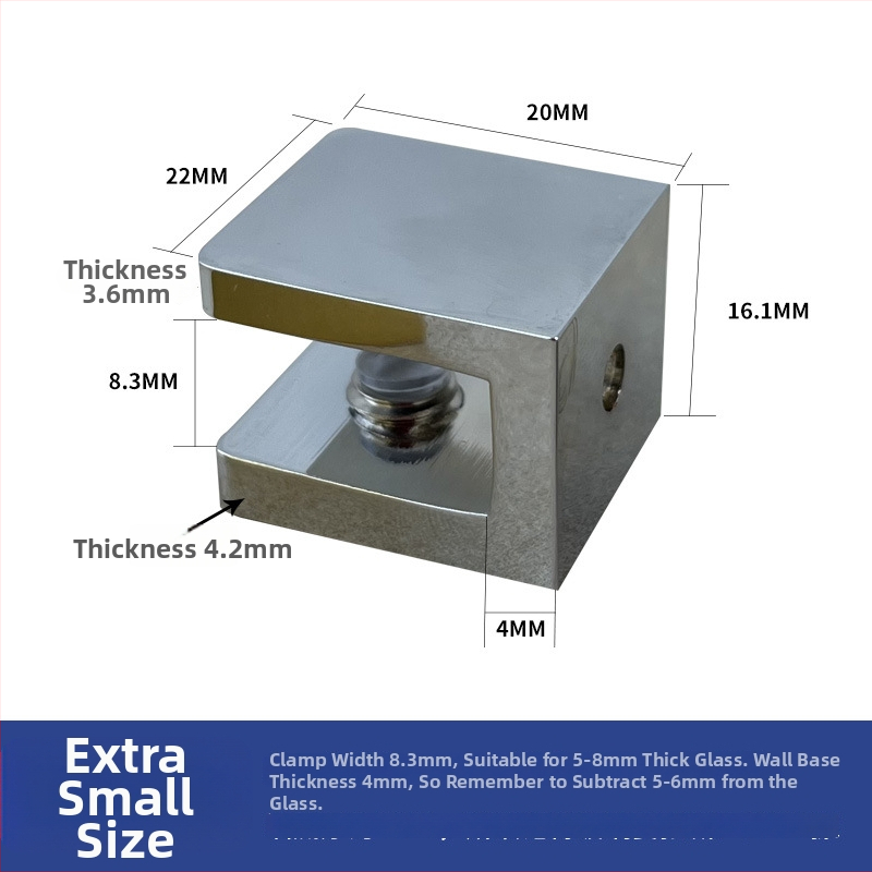 Stikla skava no vara, modeļa G6027, Ling Bridge, piemērota stikla turētājam/klipam, mūsdienīgs vienkāršs stils