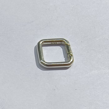 Catarame din argint 925 pentru bijuterii – cercuri, triunghiuri, inimă și deschidere pătrată pentru conectarea colierelor și brățărilor DIY