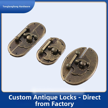 Dzelzs kastes aizdare – koka kastēm, antīkā izskats, Tonglang Fang zīmols, modelis 1, Jauns ķīniešu stils