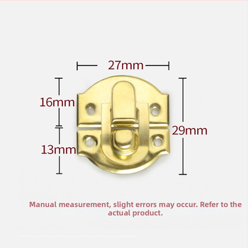 Kastes aizslēga hardware, dzelzs, Jingwei Hardware, Jaunā Ķīniešu stilā, elektroplatinga apdare, piemērots vīna kastēm, dāvanām un juvelierkastēm