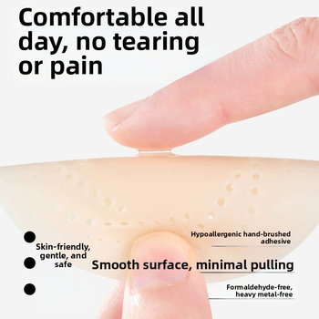 Szilikon mellbimbó tapasz, kör alakú, vékony, láthatatlan, szexi stílus